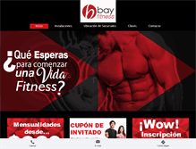 Tablet Screenshot of bayfitnessgym.com